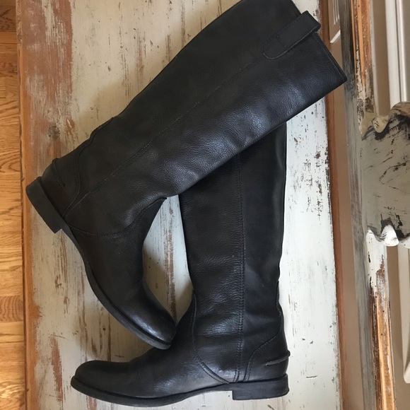 Madewell English Saddle Archive Leather Boots - Picture 2 of 8